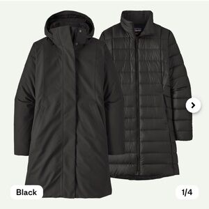 Patagonia women’s tres 3 in 1 parka Size large